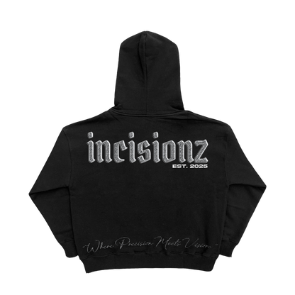 Incisionz  Zip Up Hoodie (Black)