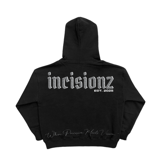 Incisionz  Zip Up Hoodie (Black)
